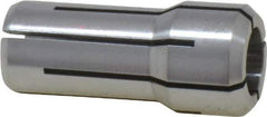 Kennametal - 0.315 Inch, 7.2 to 8 mm Collet Capacity, Series DA200 Double Angle Collet - 1-3/16 Inch Overall Length, 0.539 Inch Overall Diameter, 0.001 Inch TIR - Exact Tool & Supply