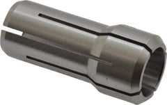 Kennametal - 3/8 Inch, 8.7 to 9.5 mm Collet Capacity, Series DA200 Double Angle Collet - 1-3/16 Inch Overall Length, 0.539 Inch Overall Diameter, 0.001 Inch TIR - Exact Tool & Supply