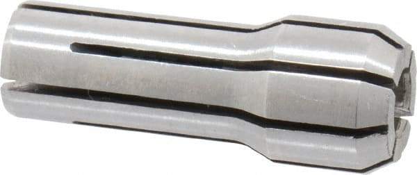 Kennametal - 0.1575 Inch, 3.2 to 4 mm Collet Capacity, Series DA300 Double Angle Collet - 1 Inch Overall Length, 3/8 Inch Overall Diameter, 0.001 Inch TIR - Exact Tool & Supply