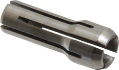 Kennametal - 0.2165 Inch, 4.7 to 5.5 mm Collet Capacity, Series DA300 Double Angle Collet - 1 Inch Overall Length, 3/8 Inch Overall Diameter, 0.001 Inch TIR - Exact Tool & Supply