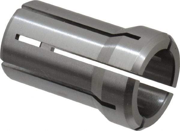 Kennametal - 0.7087 Inch, 17.2 to 18 mm Collet Capacity, Series DA180 Double Angle Collet - 1-5/8 Inch Overall Length, 1.035 Inch Overall Diameter, 0.001 Inch TIR - Exact Tool & Supply