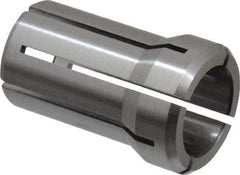 Kennametal - 0.7087 Inch, 17.2 to 18 mm Collet Capacity, Series DA180 Double Angle Collet - 1-5/8 Inch Overall Length, 1.035 Inch Overall Diameter, 0.001 Inch TIR - Exact Tool & Supply