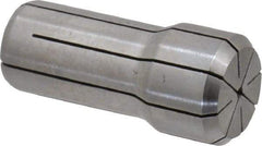 Kennametal - 0.0394 Inch, 0.2 to 1 mm Collet Capacity, Series DA200 Double Angle Collet - 1-3/16 Inch Overall Length, 0.539 Inch Overall Diameter, 0.001 Inch TIR - Exact Tool & Supply