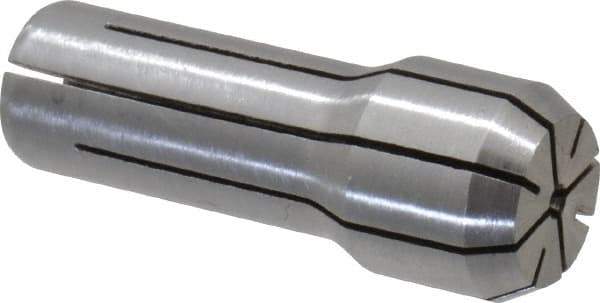 Kennametal - 0.0394 Inch, 0.2 to 1 mm Collet Capacity, Series DA300 Double Angle Collet - 1 Inch Overall Length, 3/8 Inch Overall Diameter, 0.001 Inch TIR - Exact Tool & Supply