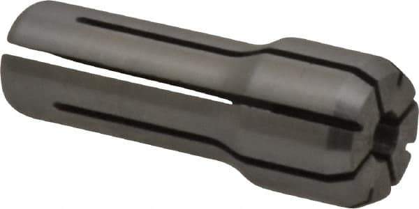 Kennametal - 0.1181 Inch, 2.2 to 3 mm Collet Capacity, Series DA300 Double Angle Collet - 1 Inch Overall Length, 3/8 Inch Overall Diameter, 0.001 Inch TIR - Exact Tool & Supply