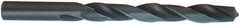 Chicago-Latrobe - #7 135° High Speed Steel Jobber Drill - TiCN Finish, Right Hand Cut, Spiral Flute, Straight Shank, 3-5/8" OAL, Split Point - Exact Tool & Supply