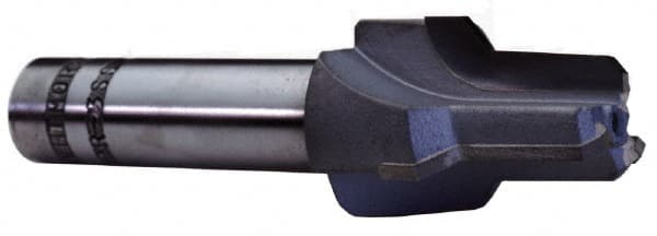 Scientific Cutting Tools - 3.296" Diam, 3.18" Small End Diam, 1-1/4" Straight Shank, 3-7/8" Flute, Taper Pipe Reamer - Exact Tool & Supply
