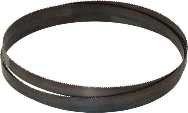 Disston - 14 TPI, 5' 4-1/2" Long x 1/2" Wide x 0.025" Thick, Welded Band Saw Blade - Carbon Steel, Toothed Edge, Raker Tooth Set, Hard Back, Contour Cutting - Exact Tool & Supply