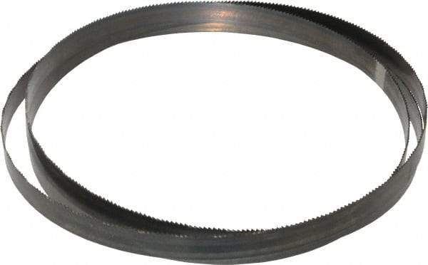 Disston - 14 TPI, 5' 4-1/2" Long x 1/2" Wide x 0.025" Thick, Welded Band Saw Blade - Carbon Steel, Toothed Edge, Wavy Tooth Set, Hard Back, Contour Cutting - Exact Tool & Supply