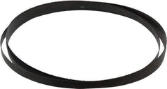 Disston - 14 TPI, 7' 5" Long x 1/2" Wide x 0.025" Thick, Welded Band Saw Blade - Carbon Steel, Toothed Edge, Raker Tooth Set, Hard Back, Contour Cutting - Exact Tool & Supply