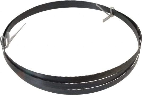 Disston - 14 TPI, 7' 5" Long x 1/2" Wide x 0.025" Thick, Welded Band Saw Blade - Carbon Steel, Toothed Edge, Wavy Tooth Set, Hard Back, Contour Cutting - Exact Tool & Supply