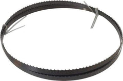 Disston - 4 TPI, 7' 9" Long x 1/2" Wide x 0.025" Thick, Welded Band Saw Blade - Carbon Steel, Toothed Edge, Raker Tooth Set, Hard Back, Contour Cutting - Exact Tool & Supply