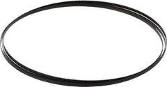 Disston - 14 TPI, 7' 9-1/2" Long x 1/4" Wide x 0.025" Thick, Welded Band Saw Blade - Carbon Steel, Toothed Edge, Raker Tooth Set, Hard Back, Contour Cutting - Exact Tool & Supply