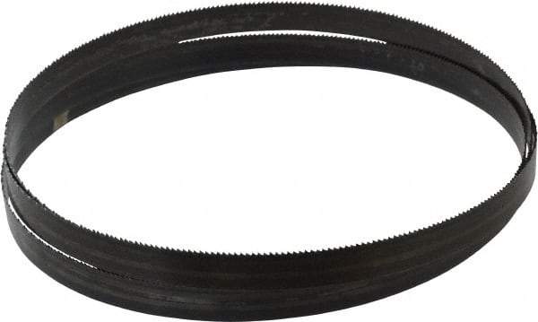 Disston - 10 TPI, 8' Long x 3/4" Wide x 0.032" Thick, Welded Band Saw Blade - Carbon Steel, Toothed Edge, Raker Tooth Set, Hard Back, Contour Cutting - Exact Tool & Supply