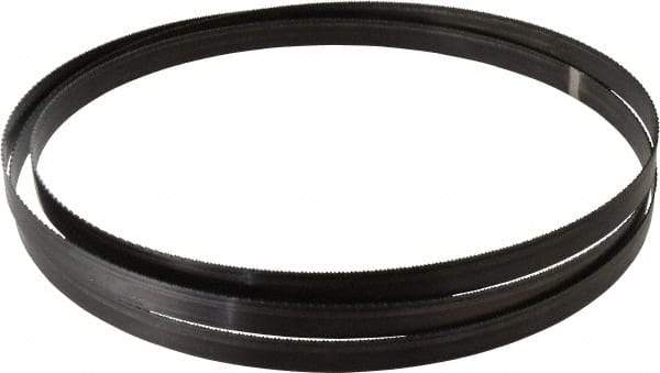 Disston - 14 TPI, 10' 5" Long x 3/4" Wide x 0.032" Thick, Welded Band Saw Blade - Carbon Steel, Toothed Edge, Raker Tooth Set, Hard Back, Contour Cutting - Exact Tool & Supply