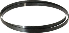 Disston - 10 TPI, 10' 10-1/2" Long x 3/4" Wide x 0.032" Thick, Welded Band Saw Blade - Carbon Steel, Toothed Edge, Raker Tooth Set, Hard Back, Contour Cutting - Exact Tool & Supply