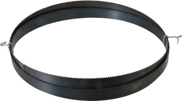 Disston - 6 TPI, 11' Long x 1" Wide x 0.035" Thick, Welded Band Saw Blade - Carbon Steel, Toothed Edge, Raker Tooth Set, Hard Back, Contour Cutting - Exact Tool & Supply