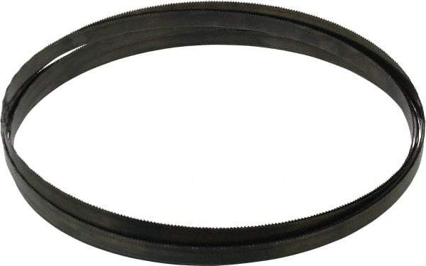 Disston - 14 TPI, 12' 6" Long x 1/2" Wide x 0.025" Thick, Welded Band Saw Blade - Carbon Steel, Toothed Edge, Wavy Tooth Set, Hard Back, Contour Cutting - Exact Tool & Supply