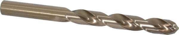 Interstate - 14mm 135° Cobalt Jobber Drill - Bright Finish, Right Hand Cut, 160mm OAL, Split Point - Exact Tool & Supply