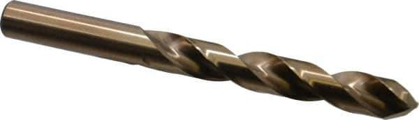 Interstate - 18mm 135° Cobalt Jobber Drill - Bright Finish, Right Hand Cut, 191mm OAL, Split Point - Exact Tool & Supply