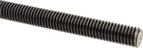 Keystone Threaded Products - 3/8-16 Acme, 6' Long, Alloy Steel Precision Acme Threaded Rod - Right Hand Thread, 2C Fit - Exact Tool & Supply