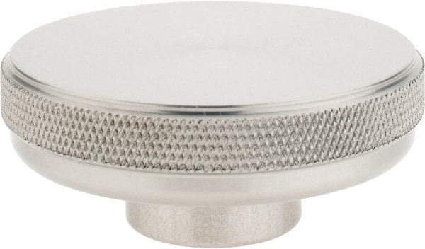 Gibraltar - 3" Head, Knurled Knob - Blank, Aluminum - Exact Tool & Supply