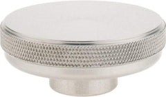 Gibraltar - 3" Head, Knurled Knob - Blank, Aluminum - Exact Tool & Supply