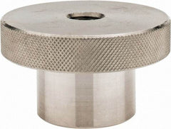Gibraltar - 76.2mm Head, Knurled Knob - Tapped Thru, Stainless Steel - Exact Tool & Supply