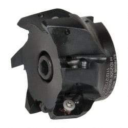 Kennametal - 6 Inserts, 2-1/2" Cut Diam, 3/4" Arbor Diam, 18.03mm Max Depth of Cut, Indexable Square-Shoulder Face Mill - 0/90° Lead Angle, 40.01mm High, EC18.., EP18.. Insert Compatibility, Through Coolant, Series Mill 1-18 - Exact Tool & Supply