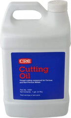 CRC - 1 Gal Bottle Cutting Fluid - Straight Oil, For Drilling, Reaming, Sawing, Shearing, Tapping, Threading, Turning - Exact Tool & Supply