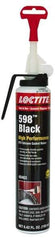 Loctite - 190mL Gasket Maker - 200°F Max, Black, Comes in Aerosol Can - Exact Tool & Supply