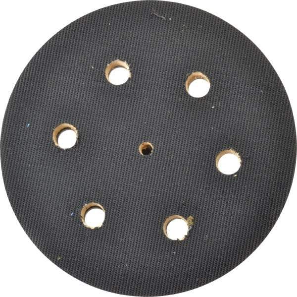 AutoQuip - 6" Diam Hook & Loop Disc Backing Pad - Medium Density, 10,000 RPM - Exact Tool & Supply