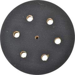 AutoQuip - 6" Diam Hook & Loop Disc Backing Pad - Medium Density, 10,000 RPM - Exact Tool & Supply
