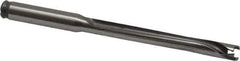 Kennametal - 7.94 to 8.49mm Diam, 8xD, 68mm Max Depth, 3/8" Shank Diam, 78.8mm Flute, 123.83mm OAL, Replaceable Tip Drill - KTIP03125HP Insert, F Seat Size, Series KenTIP - Exact Tool & Supply