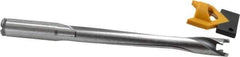 Kennametal - 15 to 15.99mm Diam, 8xD, 128mm Max Depth, 5/8" Shank Diam, 143.4mm Flute, 196.85mm OAL, Replaceable Tip Drill - KTIP05938HP Insert, T Seat Size, Series KenTIP - Exact Tool & Supply