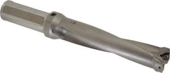 Kennametal - 165.1mm Max Drill Depth, 4xD, 1.6252" Diam, Indexable Insert Drill - 2 Inserts, 1-1/2" Shank Diam, Straight Shank - Exact Tool & Supply