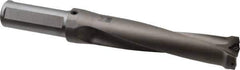 Kennametal - 177.8mm Max Drill Depth, 4xD, 1-3/4" Diam, Indexable Insert Drill - 2 Inserts, 1-1/2" Shank Diam, Straight Shank - Exact Tool & Supply