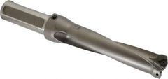 Kennametal - 5-1/4" Max Drill Depth, 4xD, 1.3126" Diam, Indexable Insert Drill - 2 Inserts, 1-1/4" Shank Diam, Straight Shank - Exact Tool & Supply