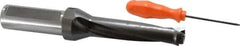 Kennametal - 4-1/4" Max Drill Depth, 4xD, 1.0626" Diam, Indexable Insert Drill - 2 Inserts, 1-1/4" Shank Diam, Straight Shank - Exact Tool & Supply