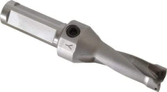 Kennametal - 44.7mm Max Drill Depth, 2.5xD, 17.8mm Diam, Indexable Insert Drill - 2 Inserts, 3/4" Shank Diam, Straight Shank - Exact Tool & Supply