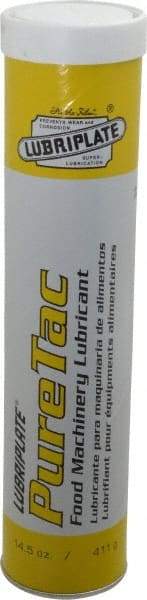 Lubriplate - 14.5 oz Cartridge Aluminum General Purpose Grease - Food Grade, 400°F Max Temp, NLGIG 2, - Exact Tool & Supply