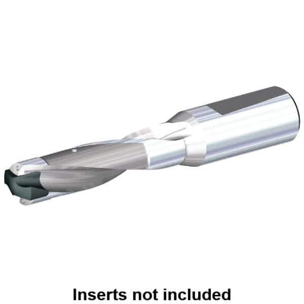Kennametal - 27 to 27.5mm Diam, 5xD, 140mm Max Depth, 32mm Shank Diam, 173mm Flute, 238mm OAL, Replaceable Tip Drill - KSEM2700 Insert, 6 Seat Size, Series KSEM - Exact Tool & Supply