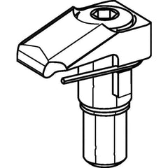 Kennametal - Series Kenloc, Clamp Assembly for Indexables - Neutral Cut - Exact Tool & Supply