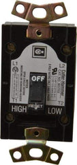 Eaton Cutler-Hammer - 2 Poles, 0.4 to 16 Amp, NEMA, Open Toggle Manual Motor Starter - 43.2mm Wide x 40.1mm Deep x 96.8mm High, 1 hp at 120/240 V, 1 hp at 277 V & 1/4 hp at 32 V, CSA Certified & UL Listed - Exact Tool & Supply