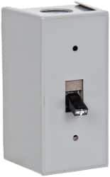Eaton Cutler-Hammer - 2 Poles, 0.4 to 16 Amp, NEMA, Enclosed Toggle Manual Motor Starter - 60.5mm Wide x 71.9mm Deep x 105.7mm High, 1 hp at 120/240 V, 1 hp at 277 V & 1/4 hp at 32 V, CSA Certified, NEMA 1, UL Listed - Exact Tool & Supply