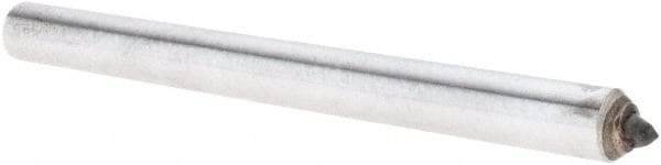 Value Collection - 4 Carat Single Point Diamond Dresser - 6" Long x 1/2" Shank Diam - Exact Tool & Supply