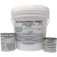 Made in USA - 256 oz Pail Two Part Epoxy - 1440 min Working Time, 15,000 psi Shear Strength - Exact Tool & Supply