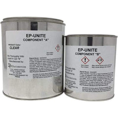 Made in USA - 0.75 Gal Concrete Repair/Resurfacing - Clear, 150 Sq Ft Coverage - Exact Tool & Supply