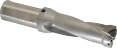 Kennametal - 127mm Max Drill Depth, 2.5xD, 50.8mm Diam, Indexable Insert Drill - 2 Inserts, 2" Shank Diam, Straight Shank - Exact Tool & Supply