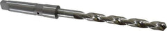 Value Collection - 7/16", 2MT 118° Point Cobalt Taper Shank Drill Bit - Bright Finish, 4-5/8" Flute Length, 8-1/2" OAL, Spiral Flute, Through Coolant - Exact Tool & Supply
